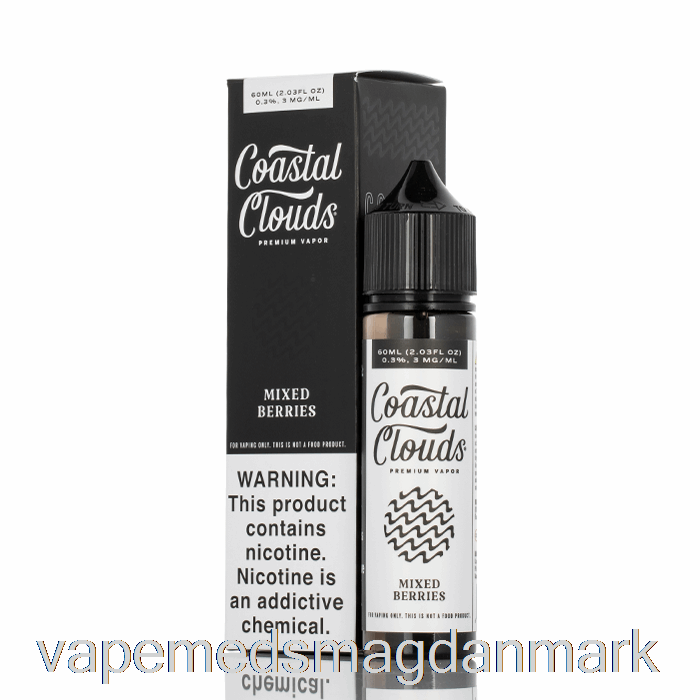 Engangs Vape Danmark Blandede Bær - Kystskyer Co. - 60ml 3mg